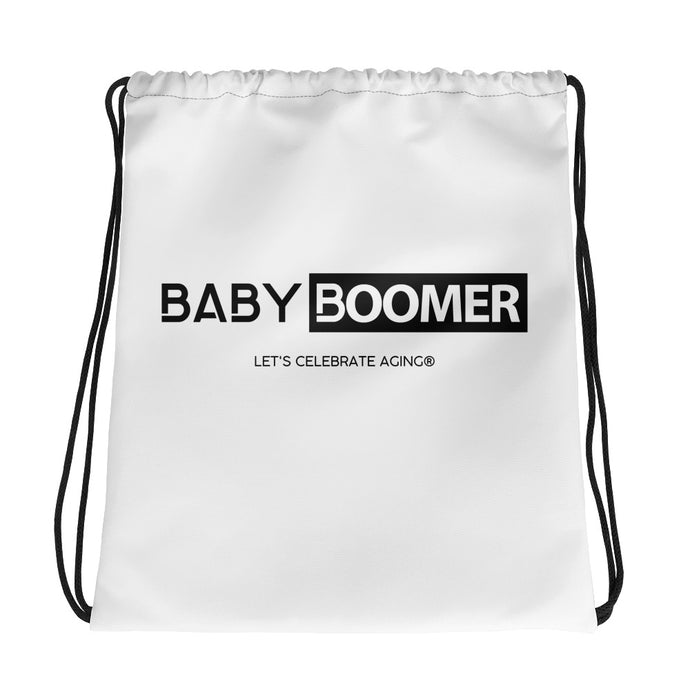 Baby Boomer Drawstring bag