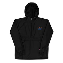 Load image into Gallery viewer, Let&#39;s Celebrate Embroidered Champion Packable Jacket
