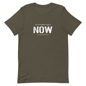 Now Short-Sleeve Unisex T-Shirt
